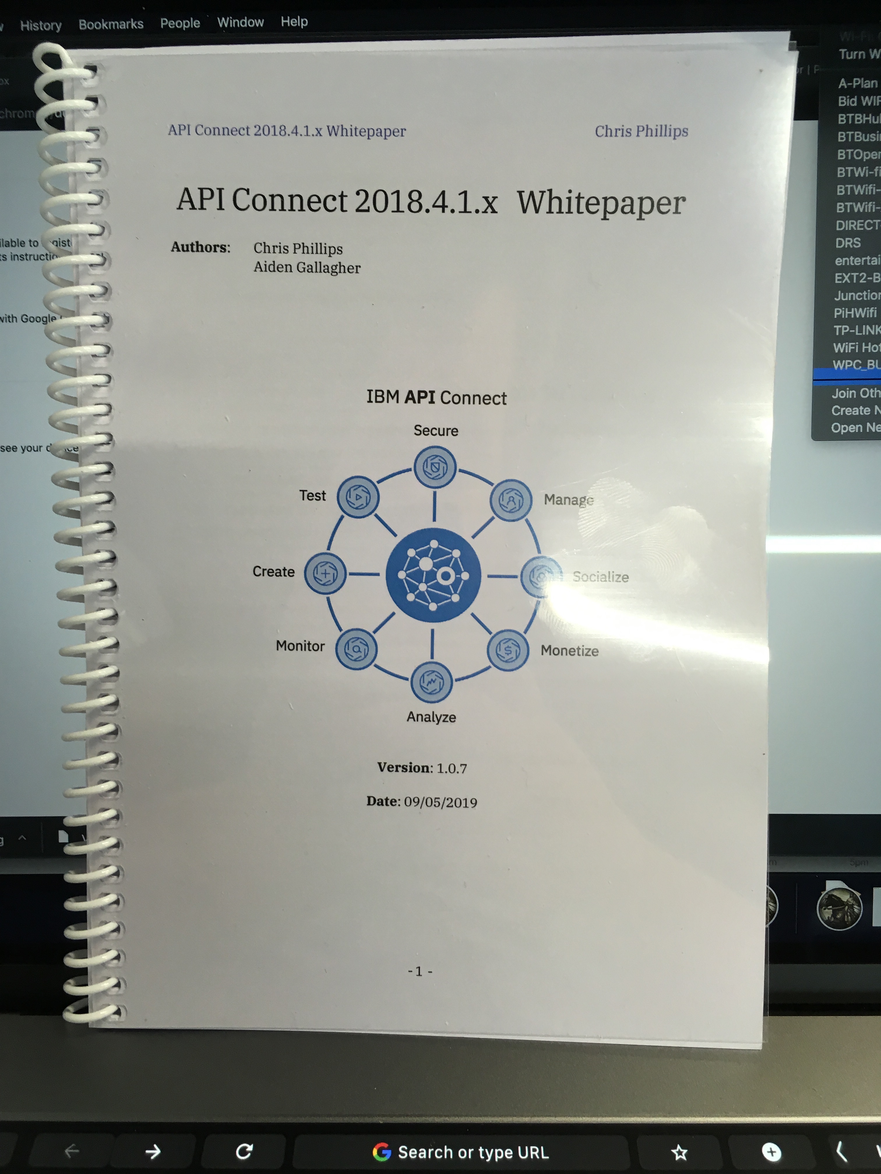 IBM API Connect WhitePaper in Physical Form